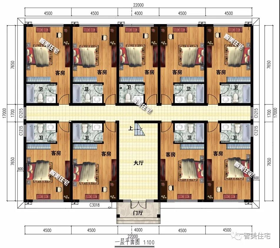 兩層的平屋頂設(shè)計