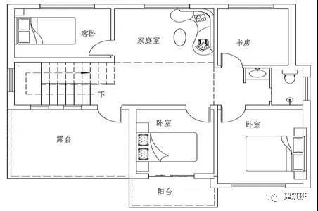 100平方米的農(nóng)村自建住宅設(shè)計