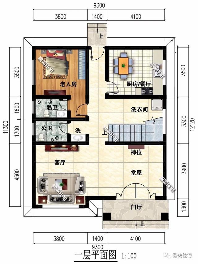 寬9米多的自建農(nóng)村別墅