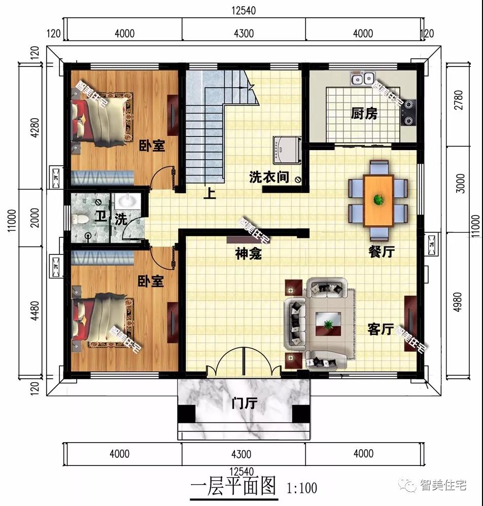 歐式設計的農(nóng)村別墅