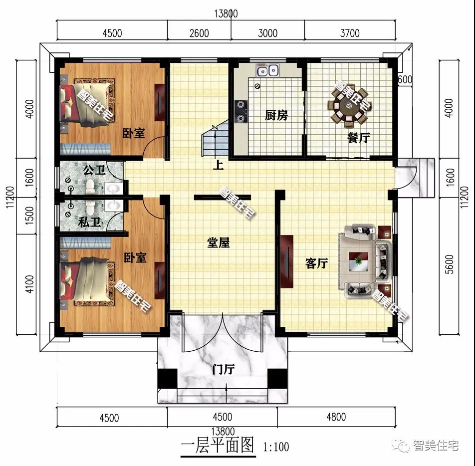 大氣的農(nóng)村別墅