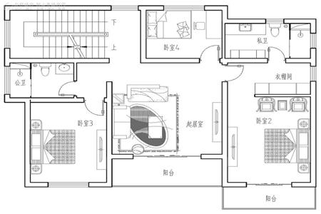 三層樓別墅設(shè)計圖