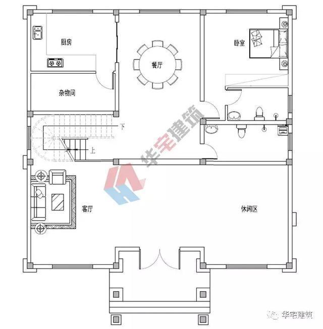 農(nóng)村三層自建別墅設(shè)計(jì)圖紙