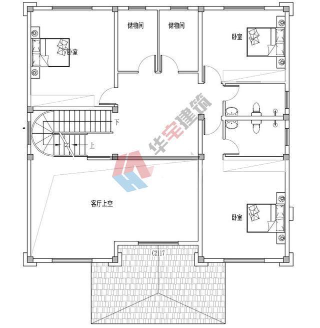 農(nóng)村三層自建別墅設(shè)計(jì)圖紙