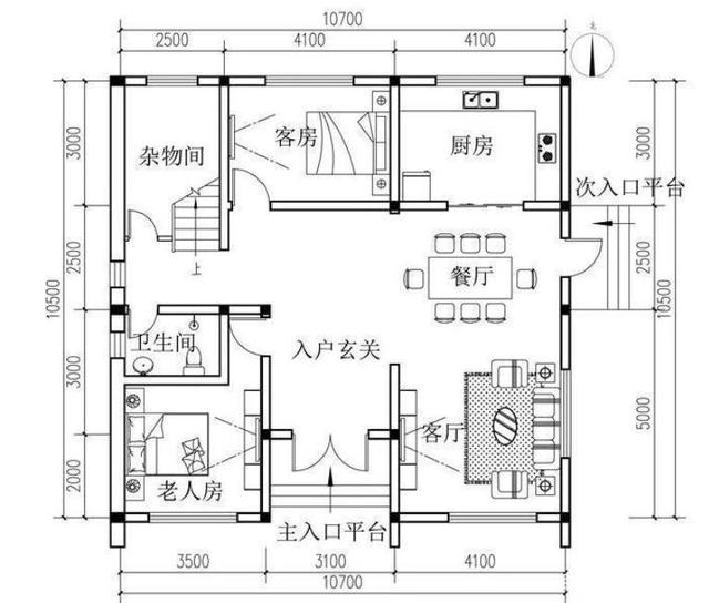 鄉(xiāng)村自建的兩層現(xiàn)代別墅