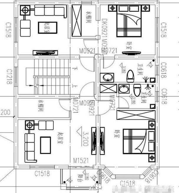 農(nóng)村自建住宅設(shè)計(jì)圖紙